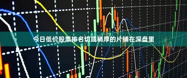 今日低价股票排名切成稍厚的片铺在深盘里